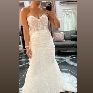 Martina Liana 1458 Full Ivory Wedding Dress